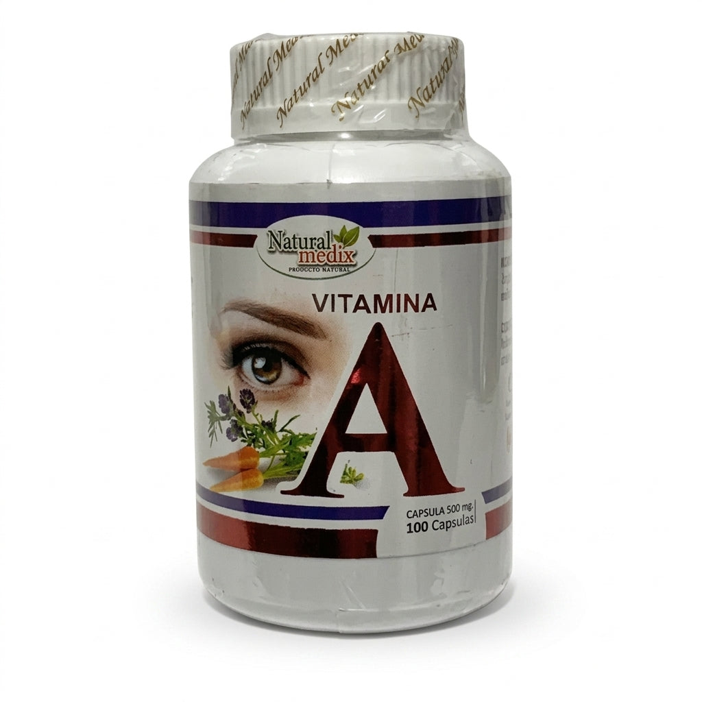 VITAMINA A CAPS X100 NATURAL MEDIX — SKU 000835