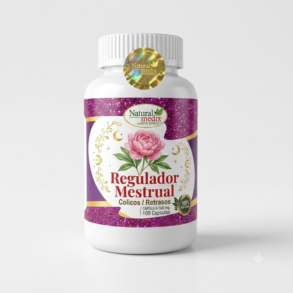 REGULADOR MESTRUAL CAPS X100 NATURAL MEDIX principal