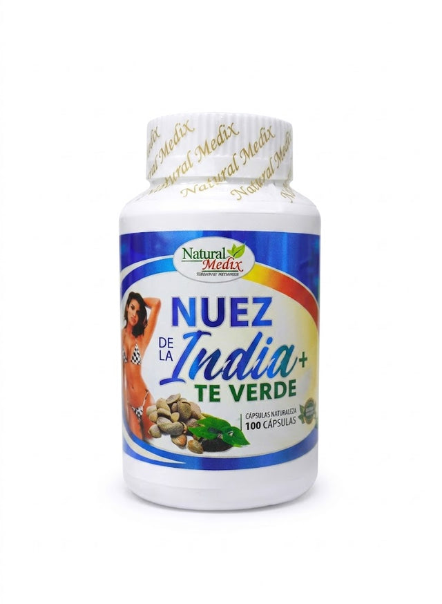NUEZ DE INDIA CAPS X100 NATURAL MEDIX — SKU 000841