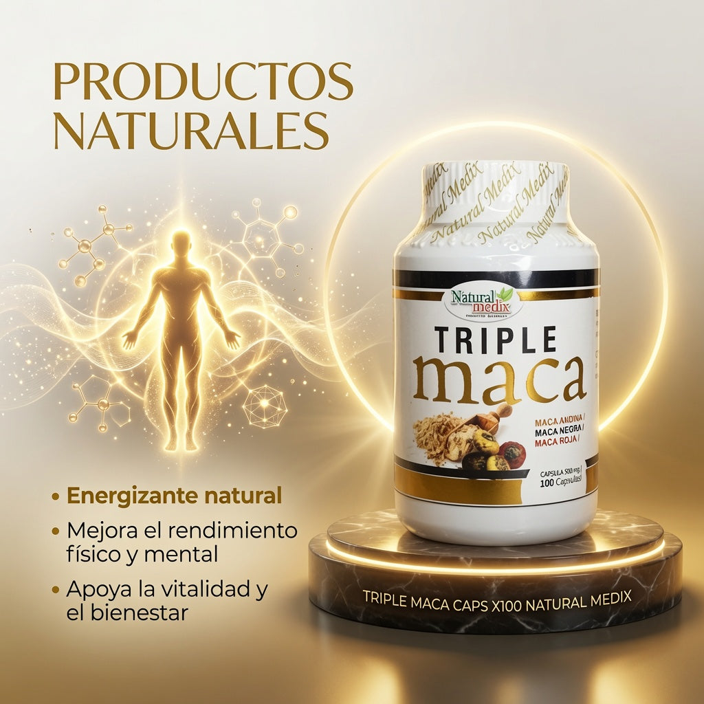 TRIPLE MACA CAPS X100 NATURAL MEDIX ia_3