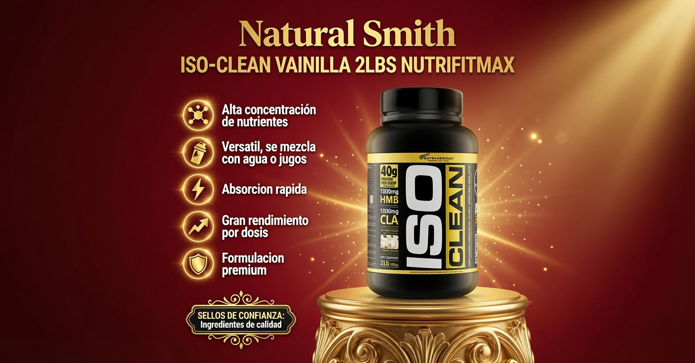 ISO-CLEAN VAINILLA 2LBS NUTRIFITMAX ia_2