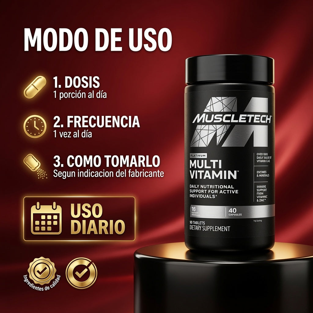 MULTIVITAMIN PLATINUM TABS X90 NUTRIFITMAX ia_4
