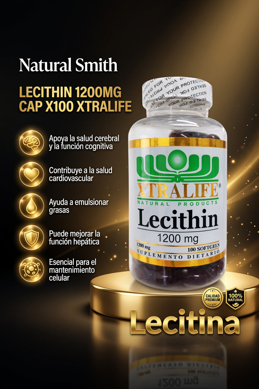 LECITHIN 1200MG CAP X100 XTRALIFE ia_2