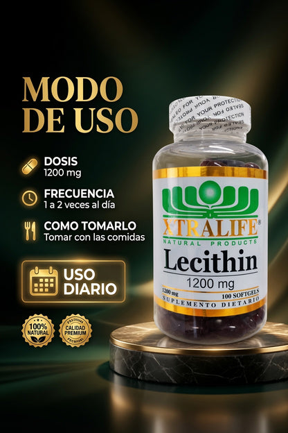 LECITHIN 1200MG CAP X100 XTRALIFE ia_4