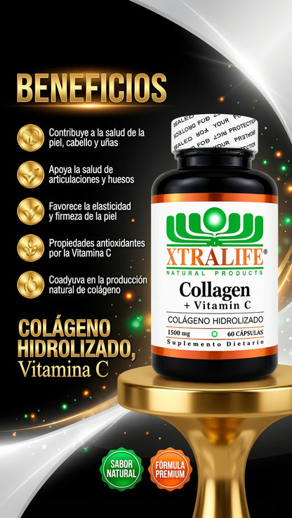 COLLAGEN + VIT. C 1500MG CAP X60 XTRALIFE ia_2