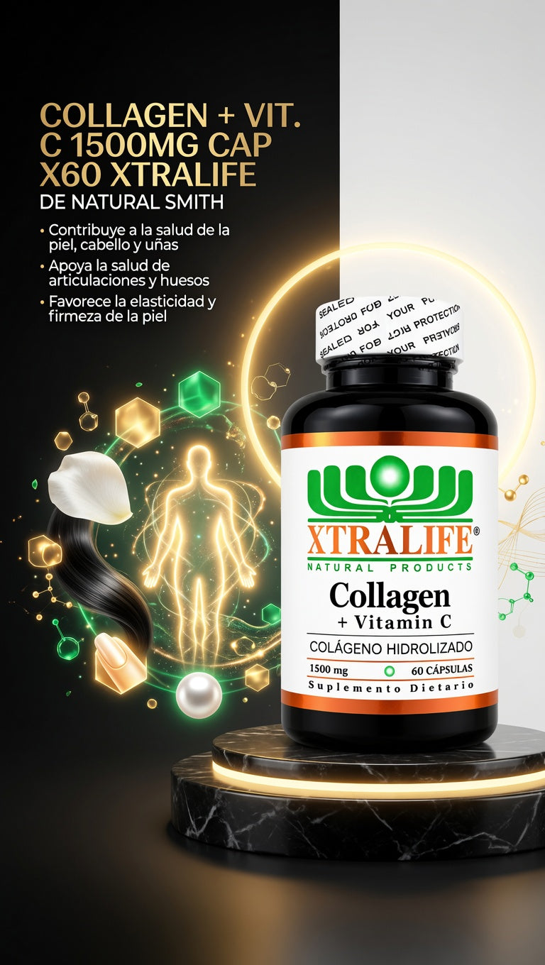 COLLAGEN + VIT. C 1500MG CAP X60 XTRALIFE ia_3