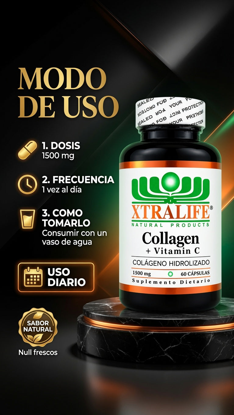 COLLAGEN + VIT. C 1500MG CAP X60 XTRALIFE ia_4
