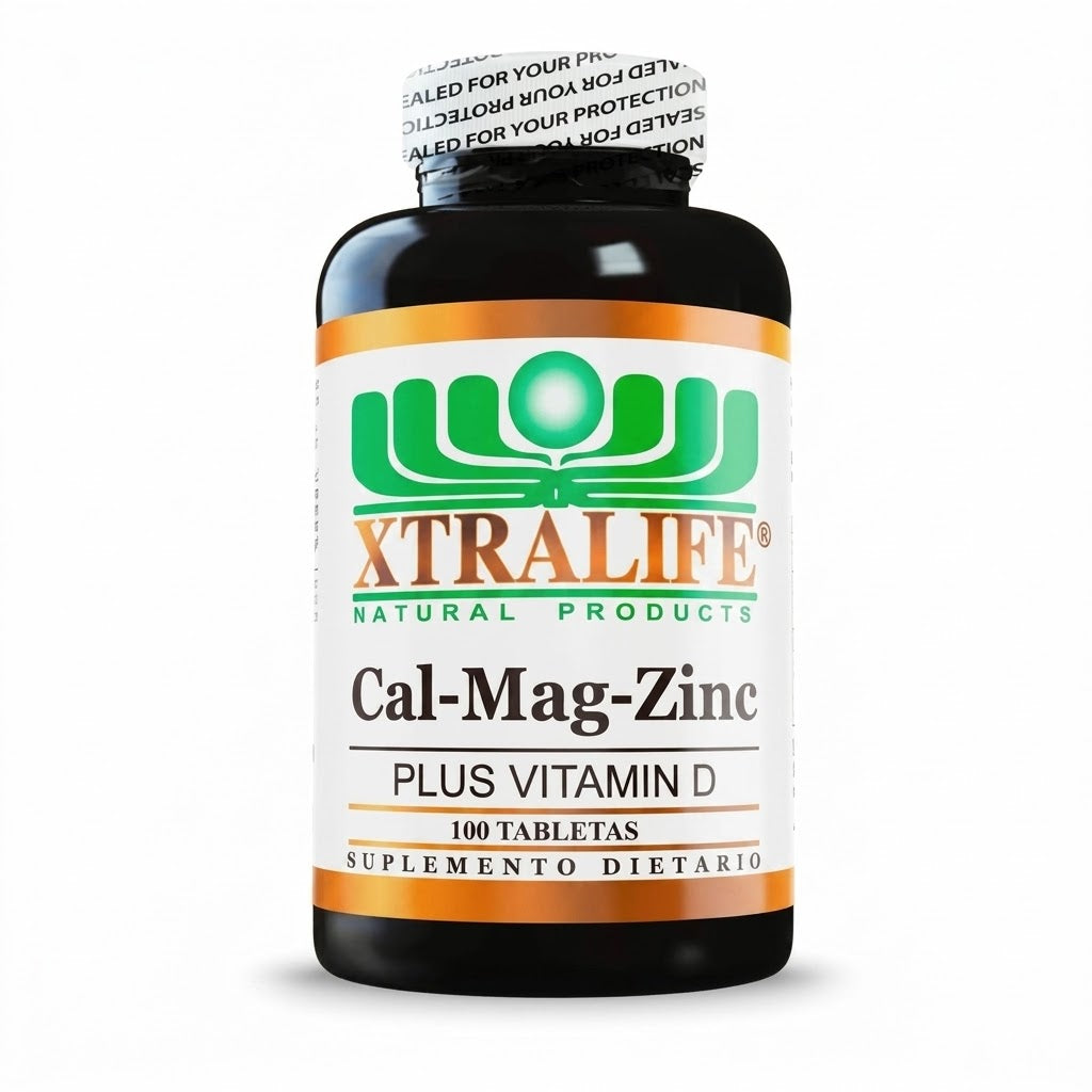 CAL-MAG-ZINC-VIT.D CAP X100 XTRALIFE — SKU 000869