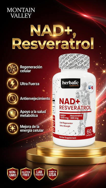 NAD+ NICOTINAMIDE 300MG CAP X60 MONTAIN VALLEY ia_2
