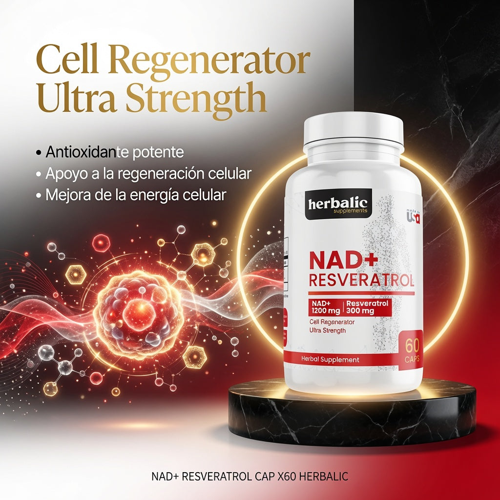 NAD+ RESVERATROL CAP X60 HERBALIC ia_3