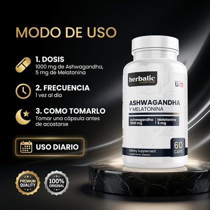ASHWAGANDHA+ MELATONINA CAP X60 HERBALIC ia_4