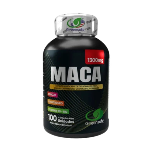 MACA X100 CAPS. GREENSOFG principal