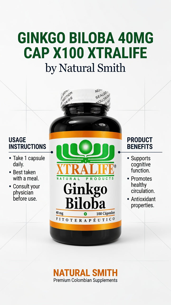 GINKGO BILOBA 40MG CAP X100 XTRALIFE ia_4