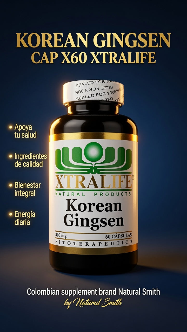 KOREAN GINGSEN CAP X60 XTRALIFE ia_2