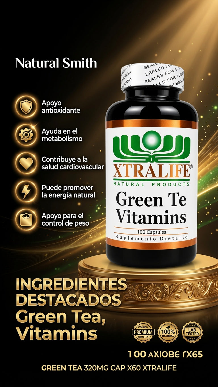 GREEN TEA 320MG CAP X60 XTRALIFE ia_2