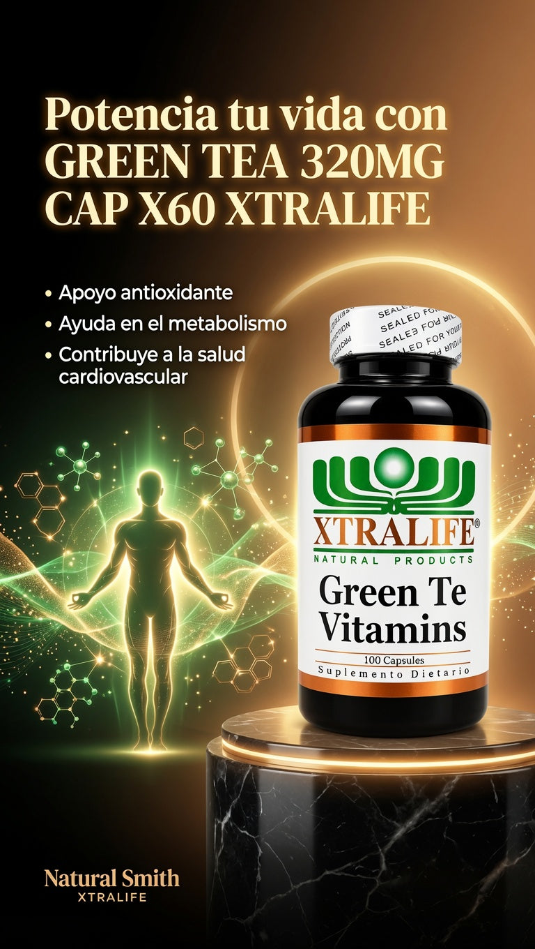 GREEN TEA 320MG CAP X60 XTRALIFE ia_3