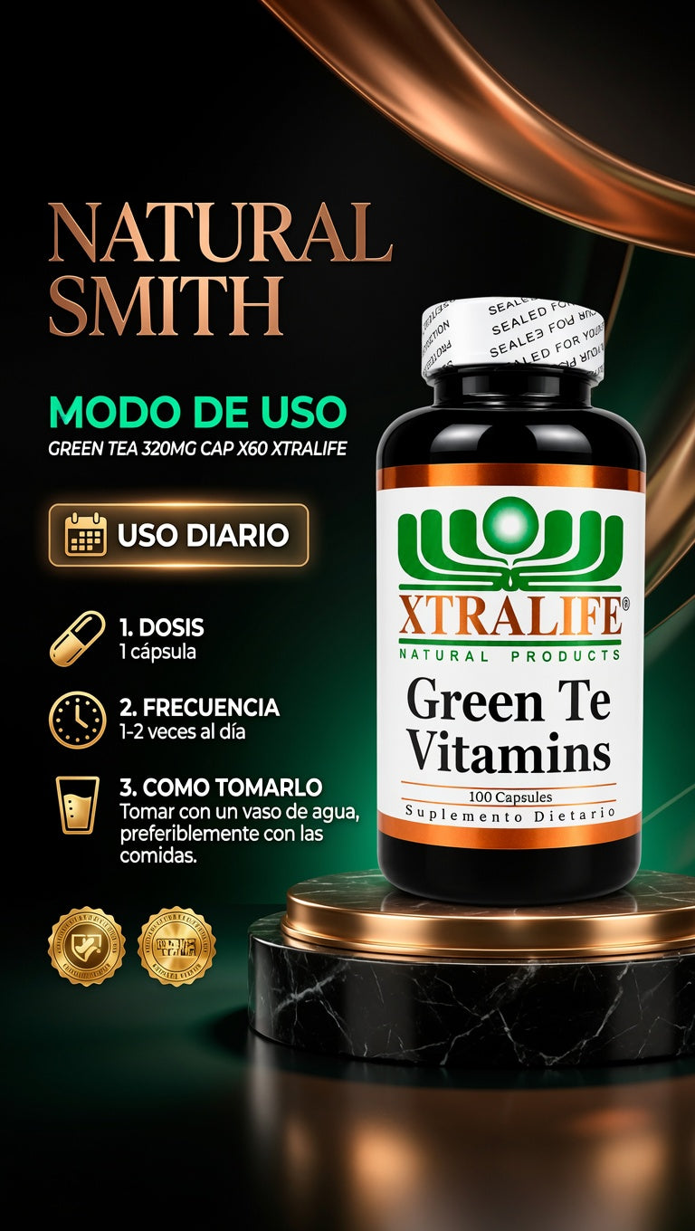 GREEN TEA 320MG CAP X60 XTRALIFE ia_4