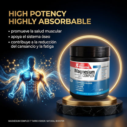 MAGNESIUM COMPLEX 7 TARRO X500GR. NATURAL BOOSTER ia_3