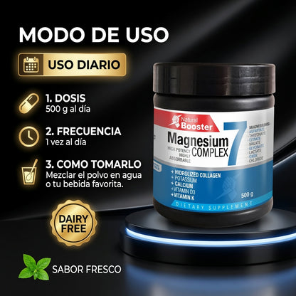 MAGNESIUM COMPLEX 7 TARRO X500GR. NATURAL BOOSTER ia_4