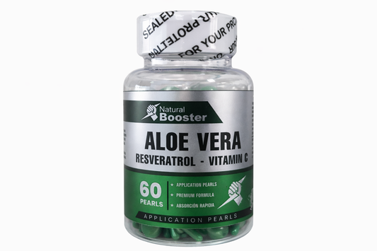 APLICADORES ALOE VERA RESVERATROL-VITAMINA X60 NATURAL BOOSTER principal