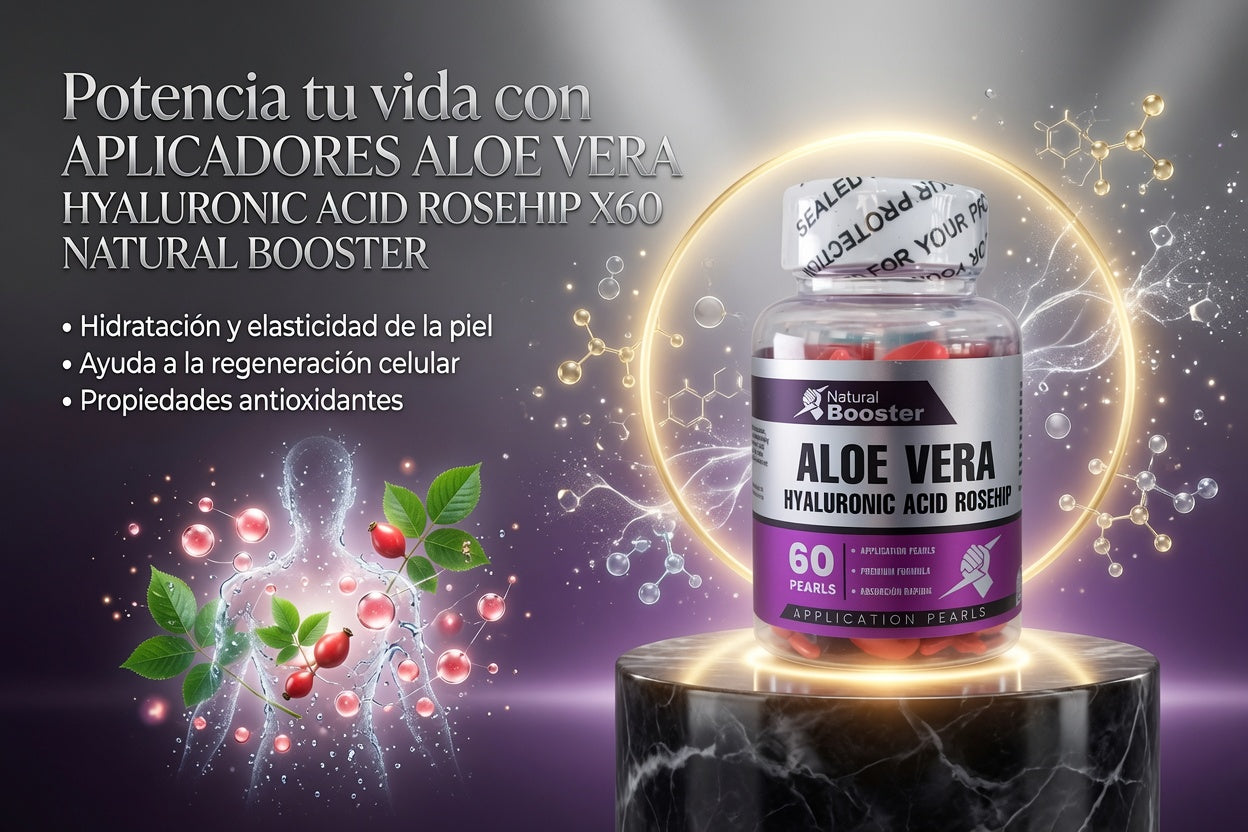 APLICADORES ALOE VERA HYALURONIC ACID ROSEHIP X60 NATURAL BOOSTER ia_3