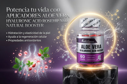 APLICADORES ALOE VERA HYALURONIC ACID ROSEHIP X60 NATURAL BOOSTER ia_3