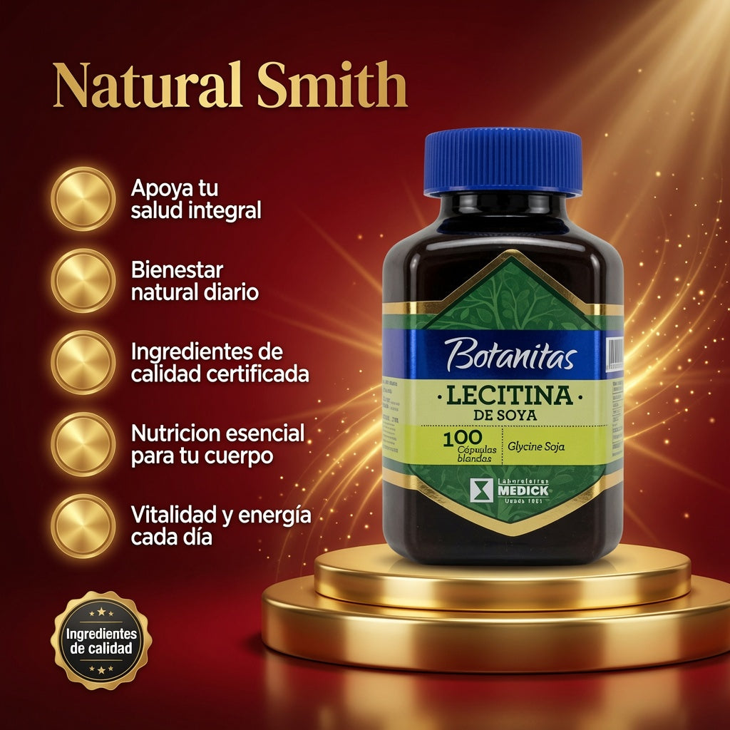 LECITINA DE SOYA CAP X100 BOTANITAS ia_2