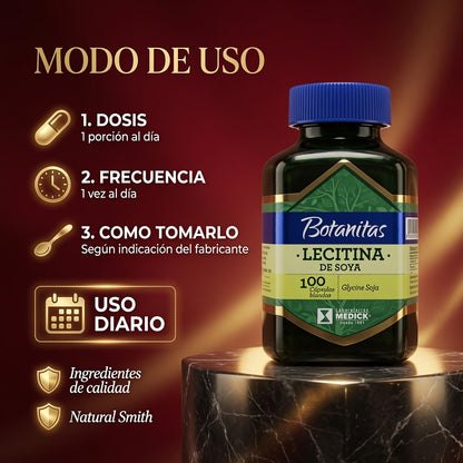 LECITINA DE SOYA CAP X100 BOTANITAS ia_4