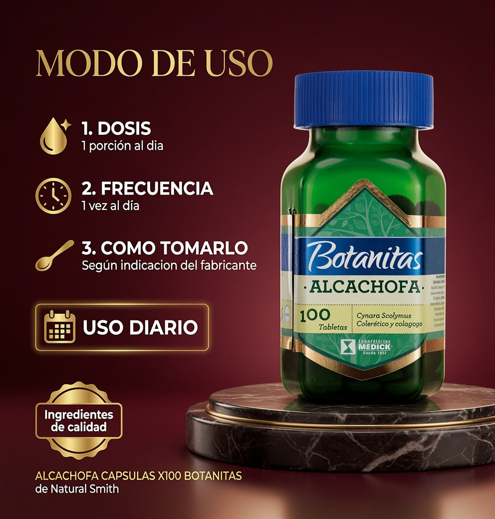 ALCACHOFA CAPSULAS X100 BOTANITAS ia_4