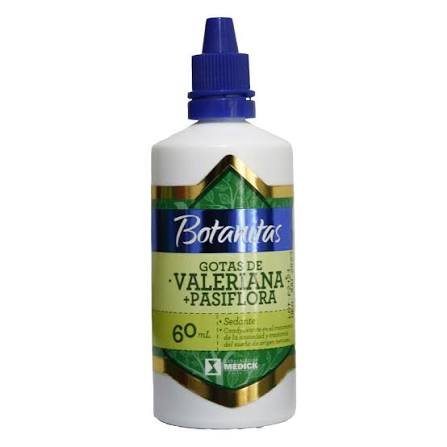 GOTAS DE VALERIANA + PASIFLORA X60 ML BOTANITAS principal