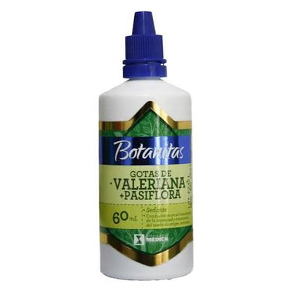 GOTAS DE VALERIANA + PASIFLORA X60 ML BOTANITAS principal