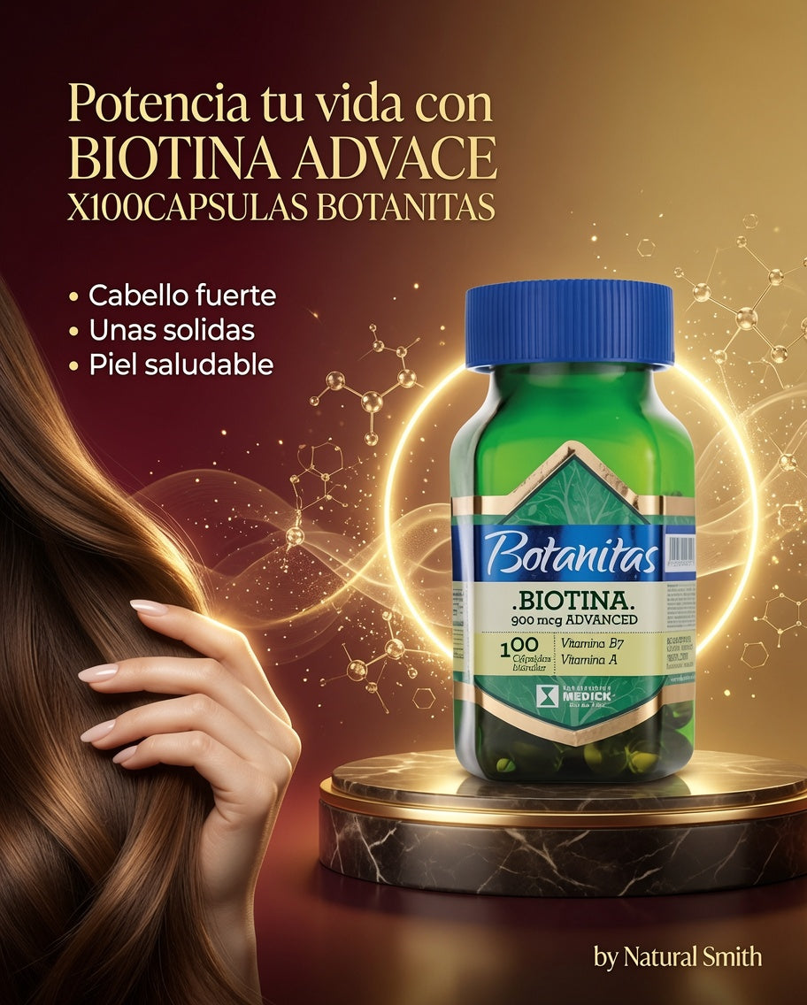 BIOTINA ADVACE X100CAPSULAS BOTANITAS ia_3