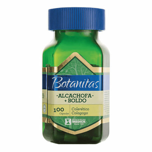 ALCACHOFA + BOLDO CAPSULAS X100 BOTANITAS principal