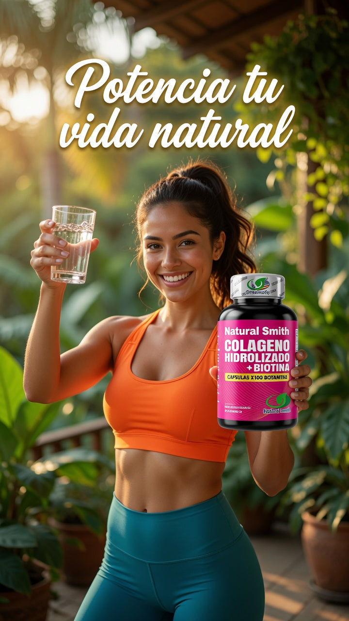 COLAGENO HIDROLIZADO + BIOTINA CAPSULAS X100 BOTANITAS ia_3