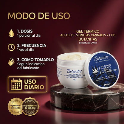 GEL TERMICO ACEITE DE SEMILLAS CANNABIS Y CBD BOTANITAS ia_4