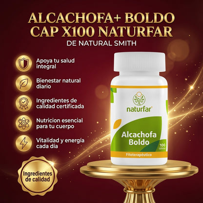 ALCACHOFA+ BOLDO CAP X100 NATURFAR ia_2