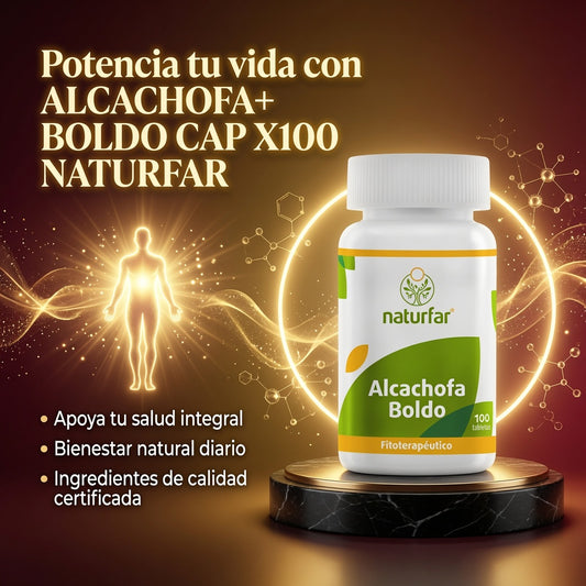 ALCACHOFA+ BOLDO CAP X100 NATURFAR ia_3