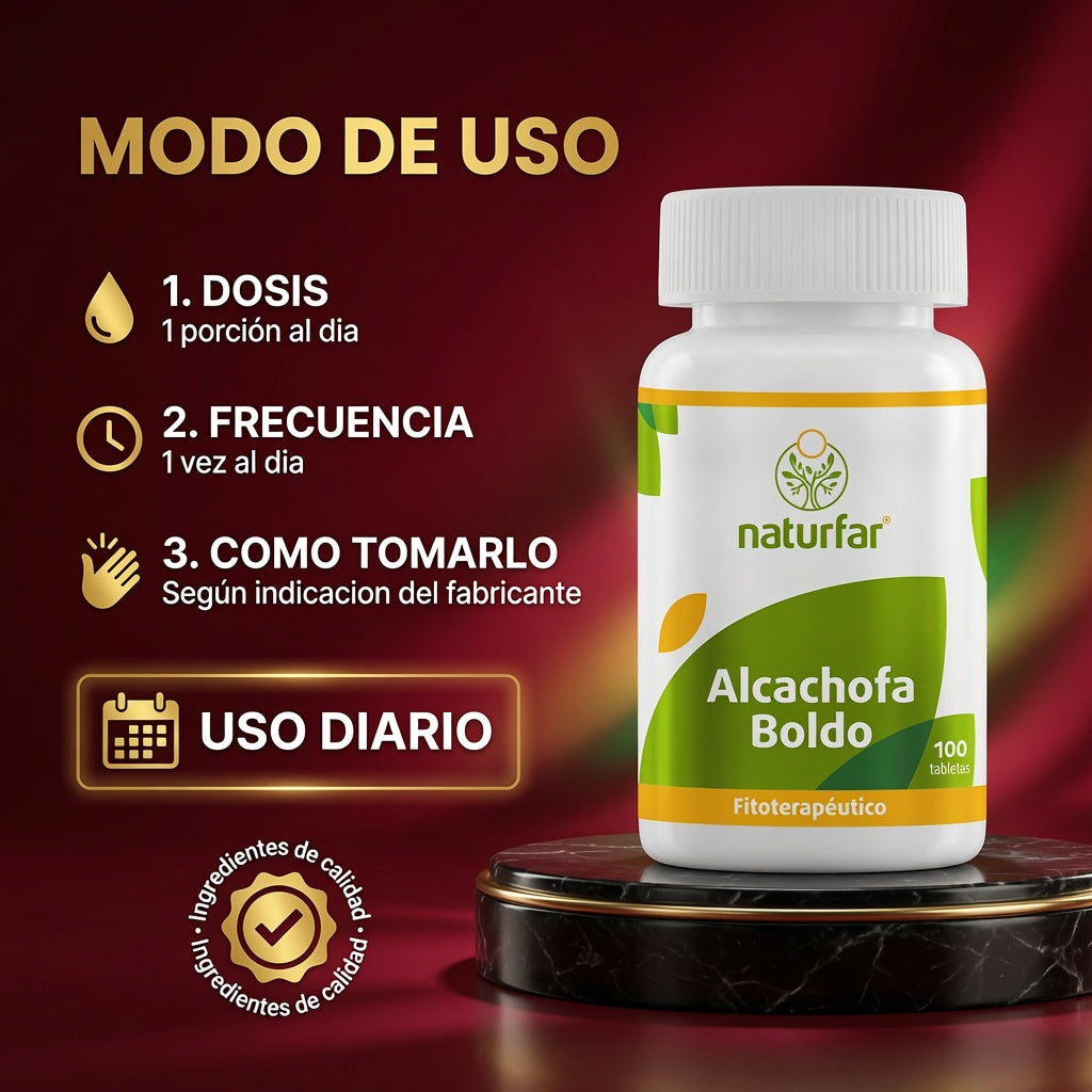 ALCACHOFA+ BOLDO CAP X100 NATURFAR ia_4