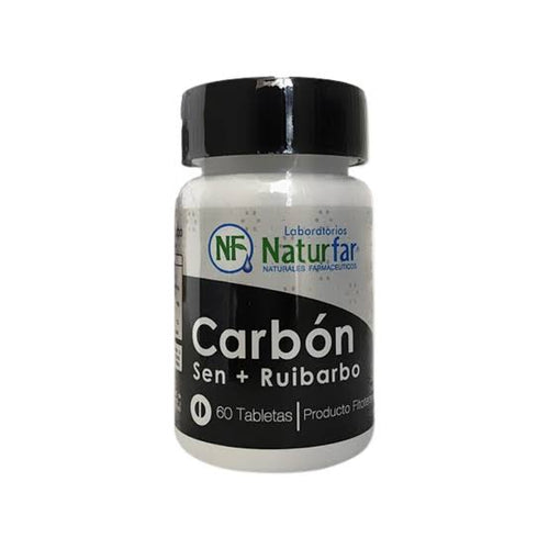 CARBON VEGETAL+SEN+RUIB CAP X60 NATURFAR principal
