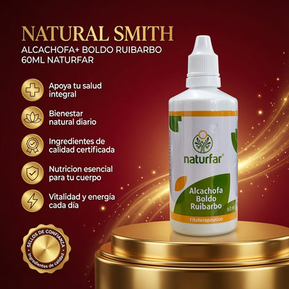 ALCACHOFA+ BOLDO RUIBARDO 60ML NATURFAR ia_2