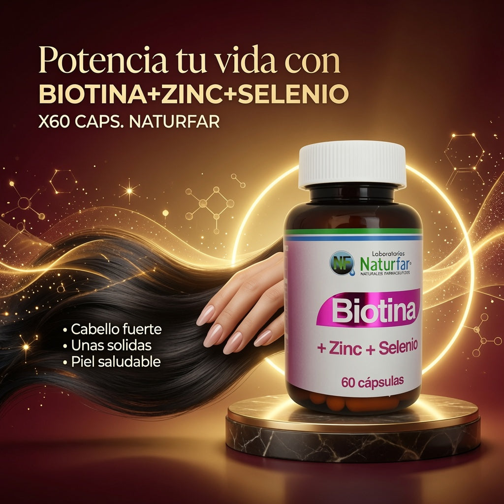 BIOTINA+ZINC+SELENIO X60 CAPS. NATURFAR ia_3