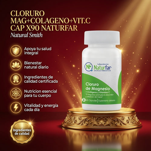 CLORURO MAG+COLAGENO+VIT.C CAP X90 NATURFAR ia_2