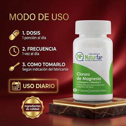 CLORURO MAG+COLAGENO+VIT.C CAP X90 NATURFAR ia_4