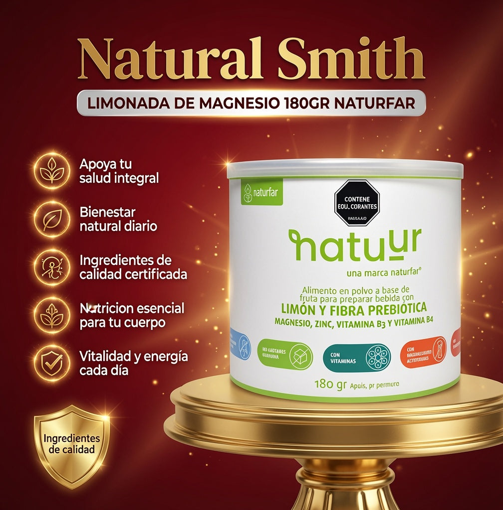 LIMONADA DE MAGNESIO 180GR NATURFAR ia_2