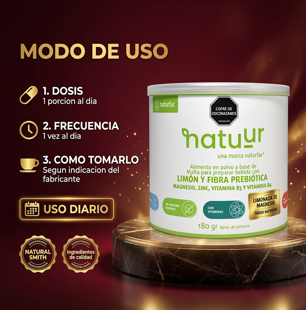 LIMONADA DE MAGNESIO 180GR NATURFAR ia_4