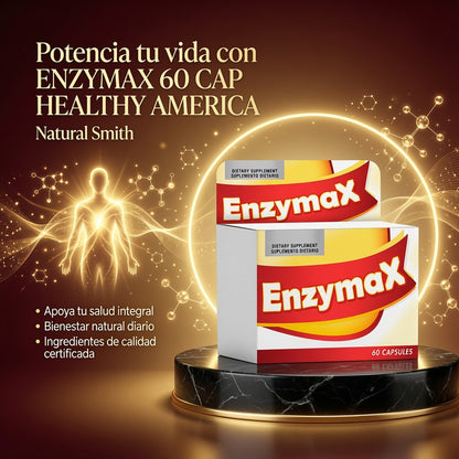ENZYMAX 60 CAP HEALTHY AMERICA ia_3