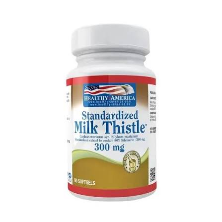 MILK THISTLE 1000MG CAP X90 HEALTHY AMERICA principal