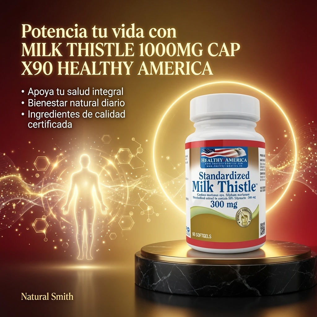 MILK THISTLE 1000MG CAP X90 HEALTHY AMERICA ia_3