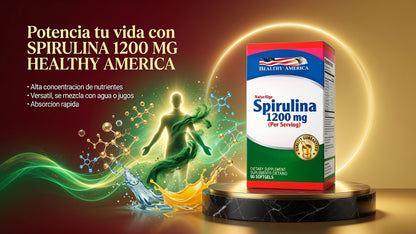 SPIRULINA 1200 MG HEALTHY AMERICA ia_3