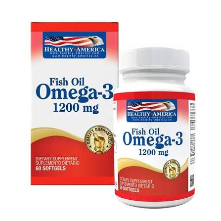 OMEGA 3 1200 MG  X60 CAP HEALTHY AMERICA principal